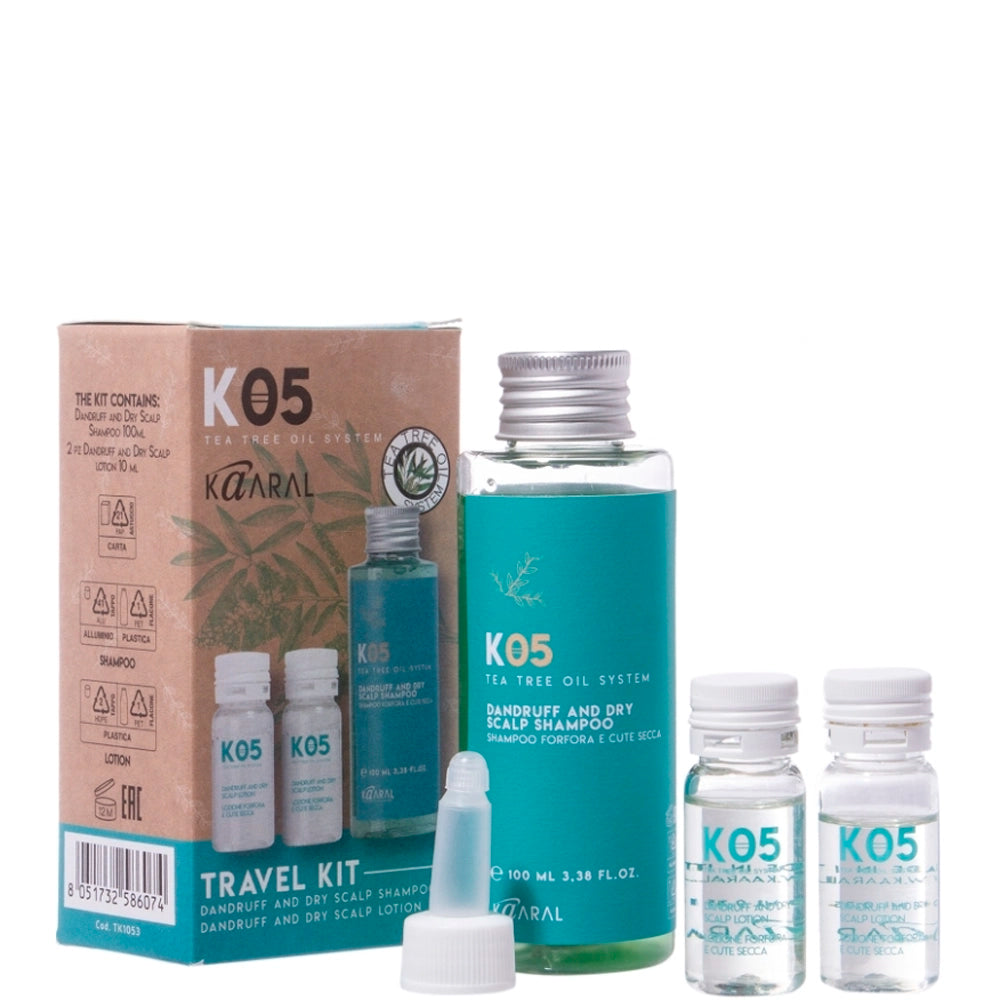 Набір проти сухої лупи - Kaaral K05 Travel Kit