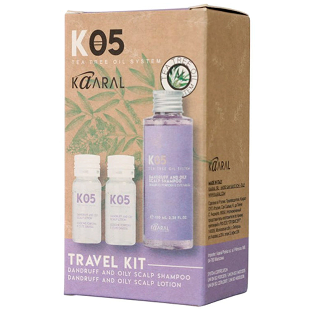 Набір проти жирної лупи - Kaaral K05 Travel Kit