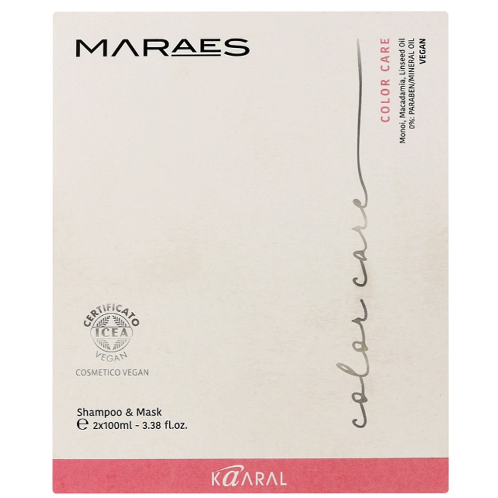 Набір для фарбованого волосся - Kaaral Maraes Color Care Travel Kit