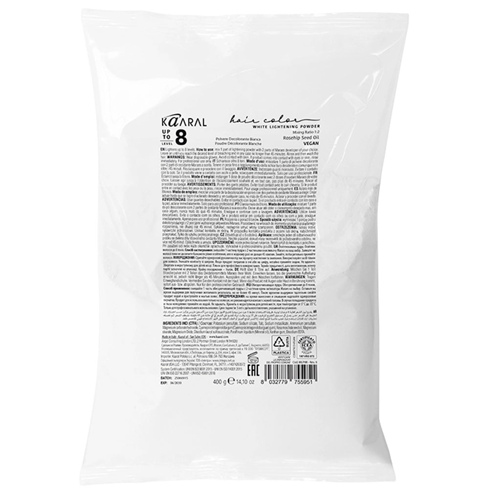 Освітлювальна пудра до 8 рівнів - Kaaral Maraes Lightener Powder