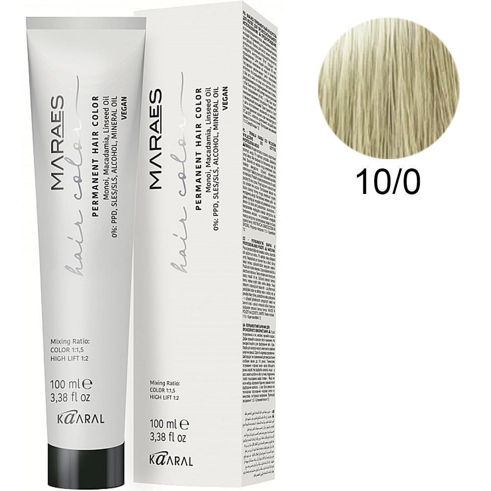 Kaaral Maraes Vegan Permanent Hair Color 100 ml - Перманентна фарба для волосся 100 мл
