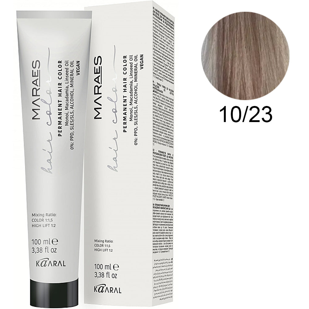 Kaaral Maraes Vegan Permanent Hair Color 100 ml - Перманентна фарба для волосся 100 мл