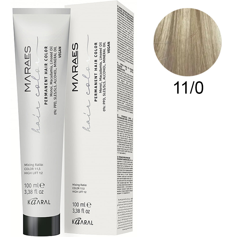 Kaaral Maraes Vegan Permanent Hair Color 100 ml - Перманентна фарба для волосся 100 мл