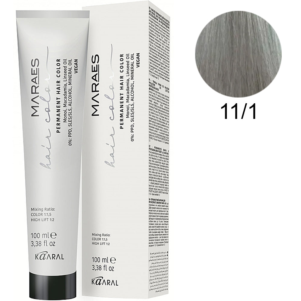 Kaaral Maraes Vegan Permanent Hair Color 100 ml - Перманентна фарба для волосся 100 мл