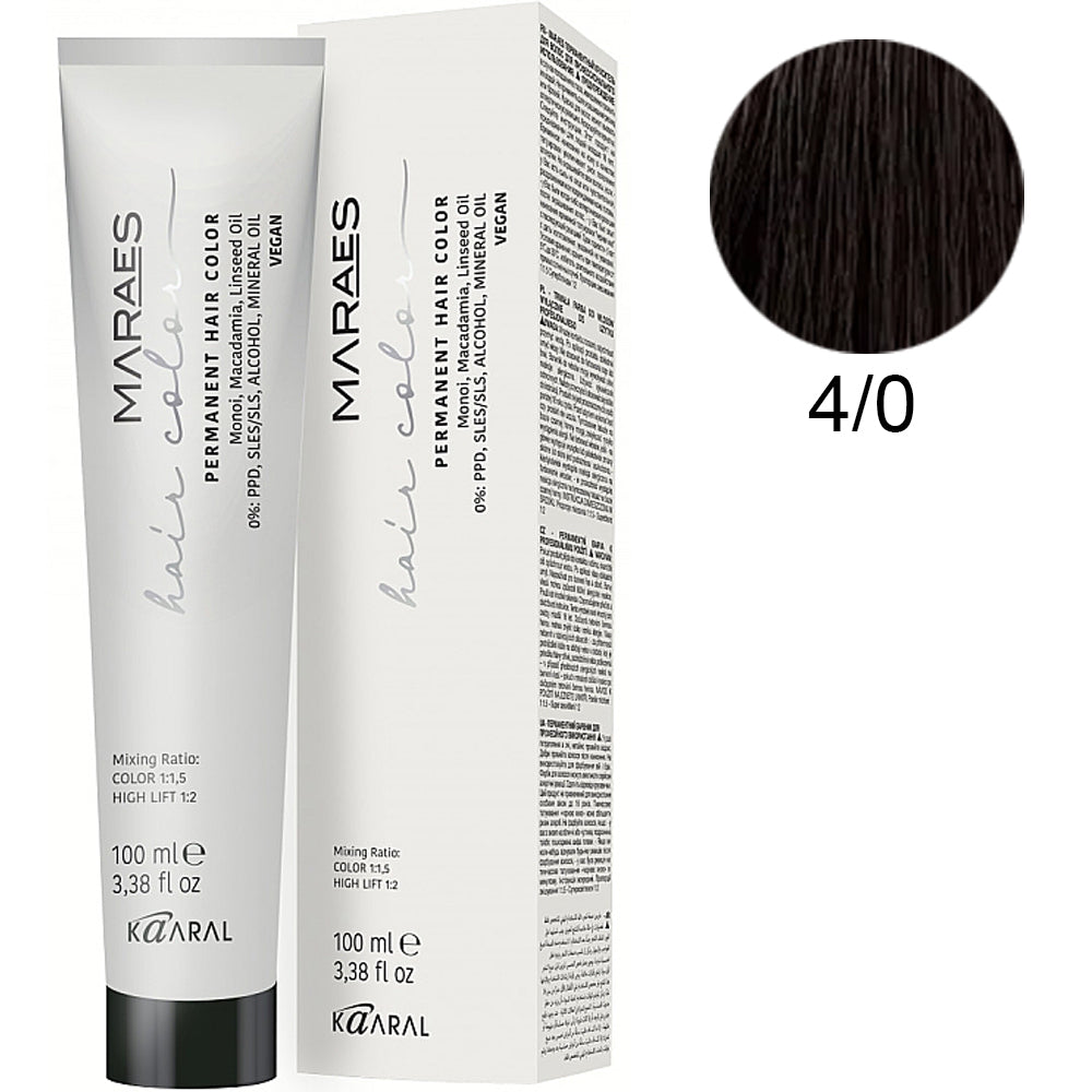 Kaaral Maraes Vegan Permanent Hair Color 100 ml - Перманентна фарба для волосся 100 мл