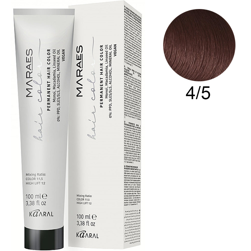Kaaral Maraes Vegan Permanent Hair Color 100 ml - Перманентна фарба для волосся 100 мл