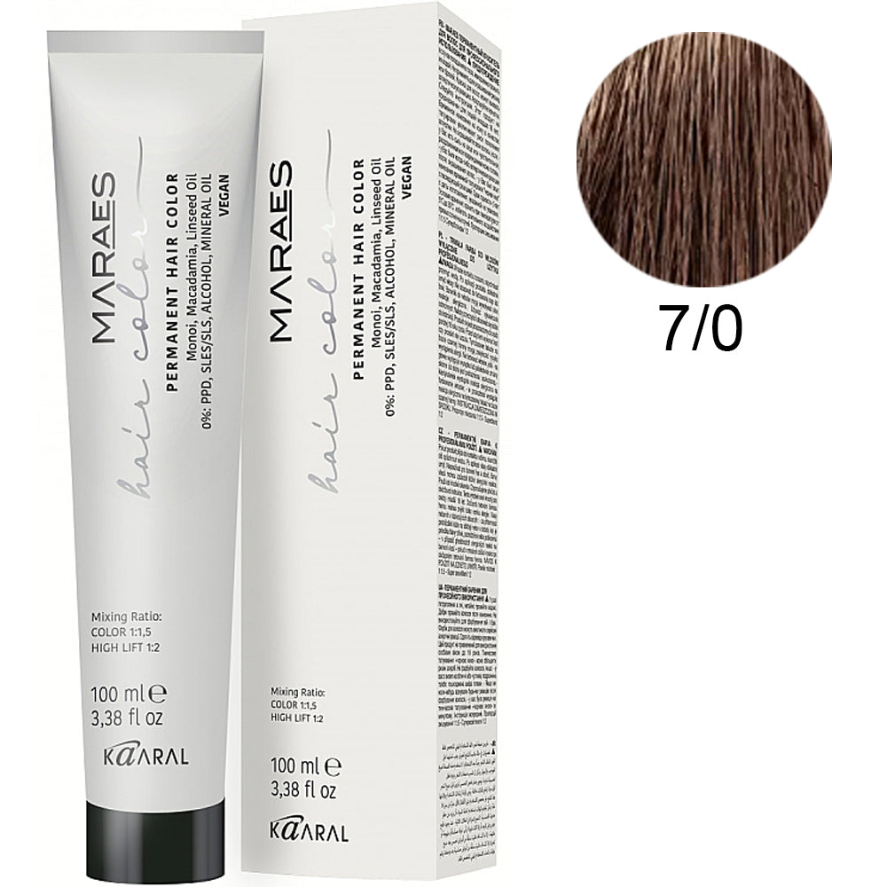 Kaaral Maraes Vegan Permanent Hair Color 100 ml - Перманентна фарба для волосся 100 мл
