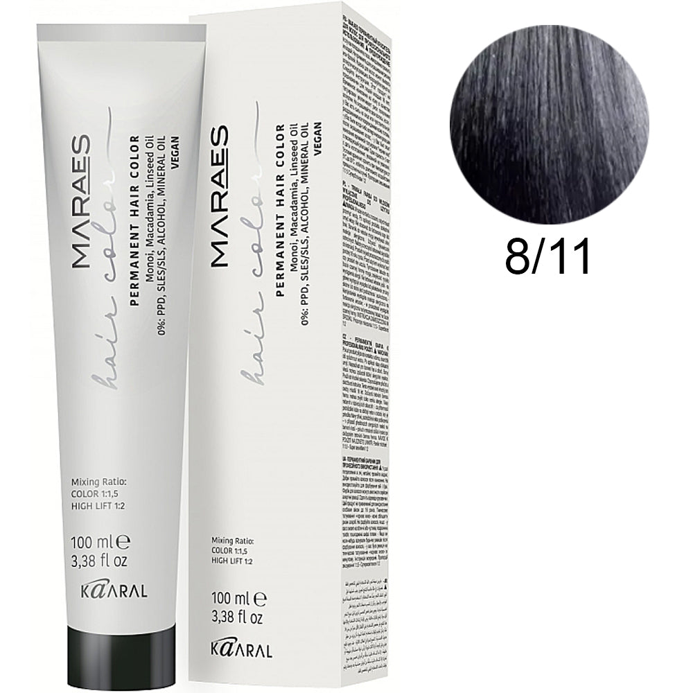 Kaaral Maraes Vegan Permanent Hair Color 100 ml - Перманентна фарба для волосся 100 мл