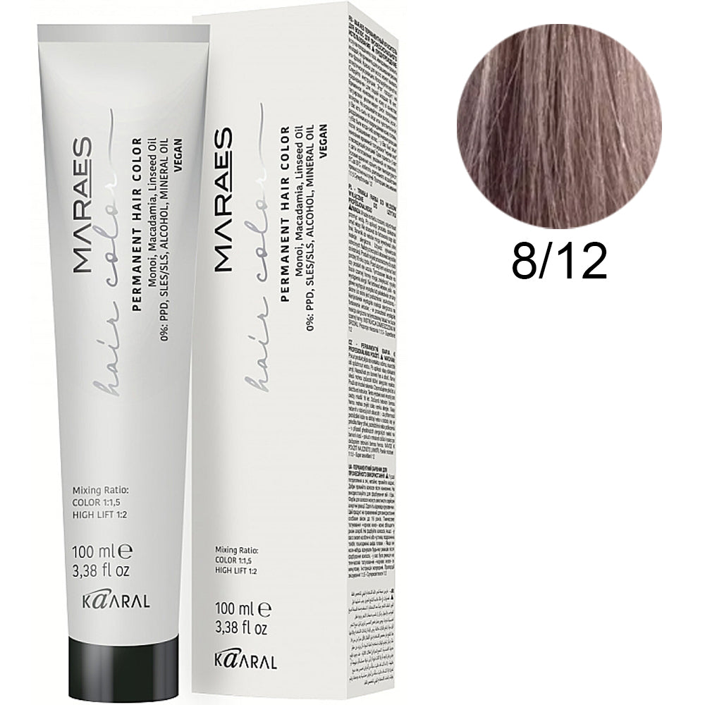 Kaaral Maraes Vegan Permanent Hair Color 100 ml - Перманентна фарба для волосся 100 мл