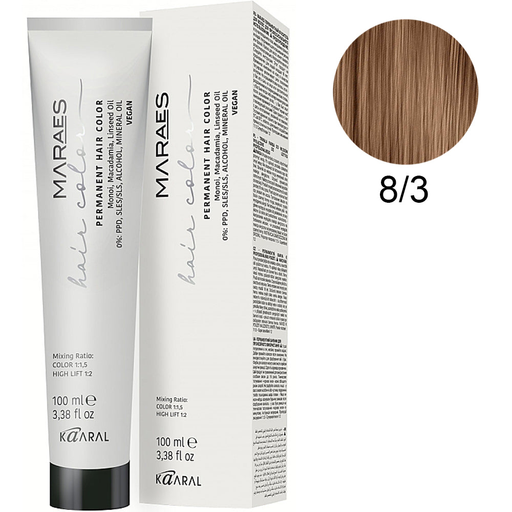 Kaaral Maraes Vegan Permanent Hair Color 100 ml - Перманентна фарба для волосся 100 мл
