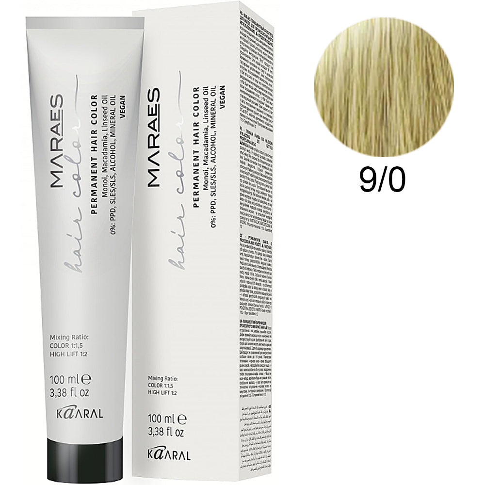Kaaral Maraes Vegan Permanent Hair Color 100 ml - Перманентна фарба для волосся 100 мл