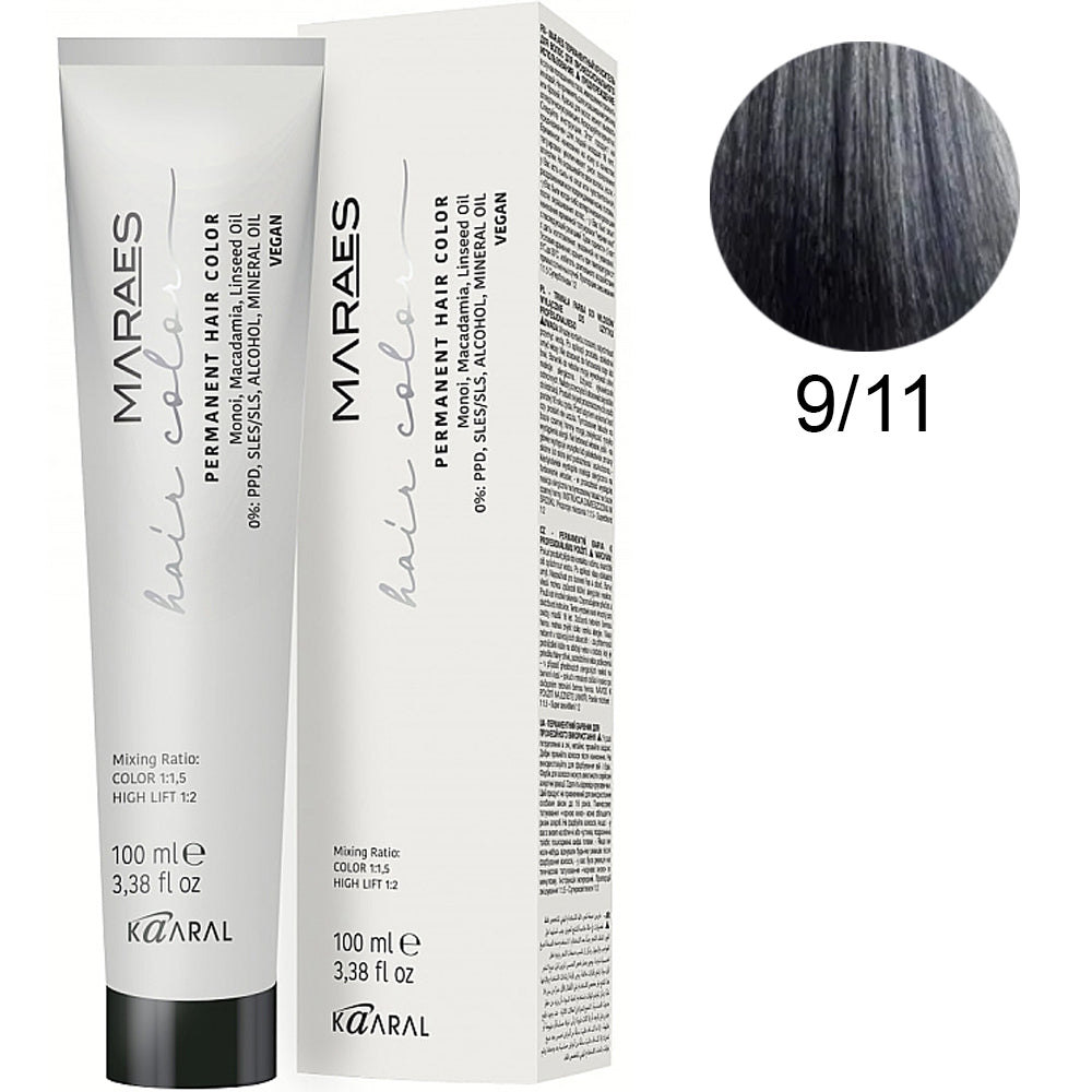Kaaral Maraes Vegan Permanent Hair Color 100 ml - Перманентна фарба для волосся 100 мл