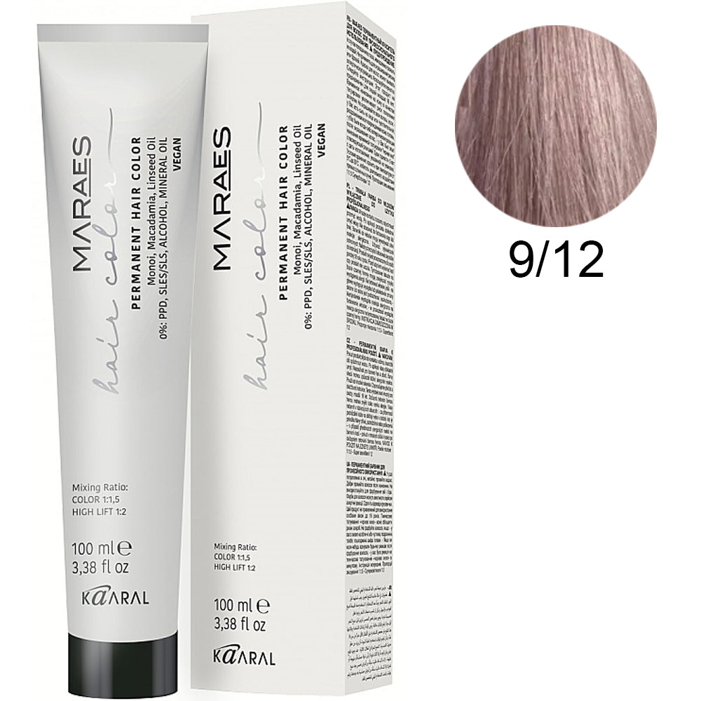 Kaaral Maraes Vegan Permanent Hair Color 100 ml - Перманентна фарба для волосся 100 мл