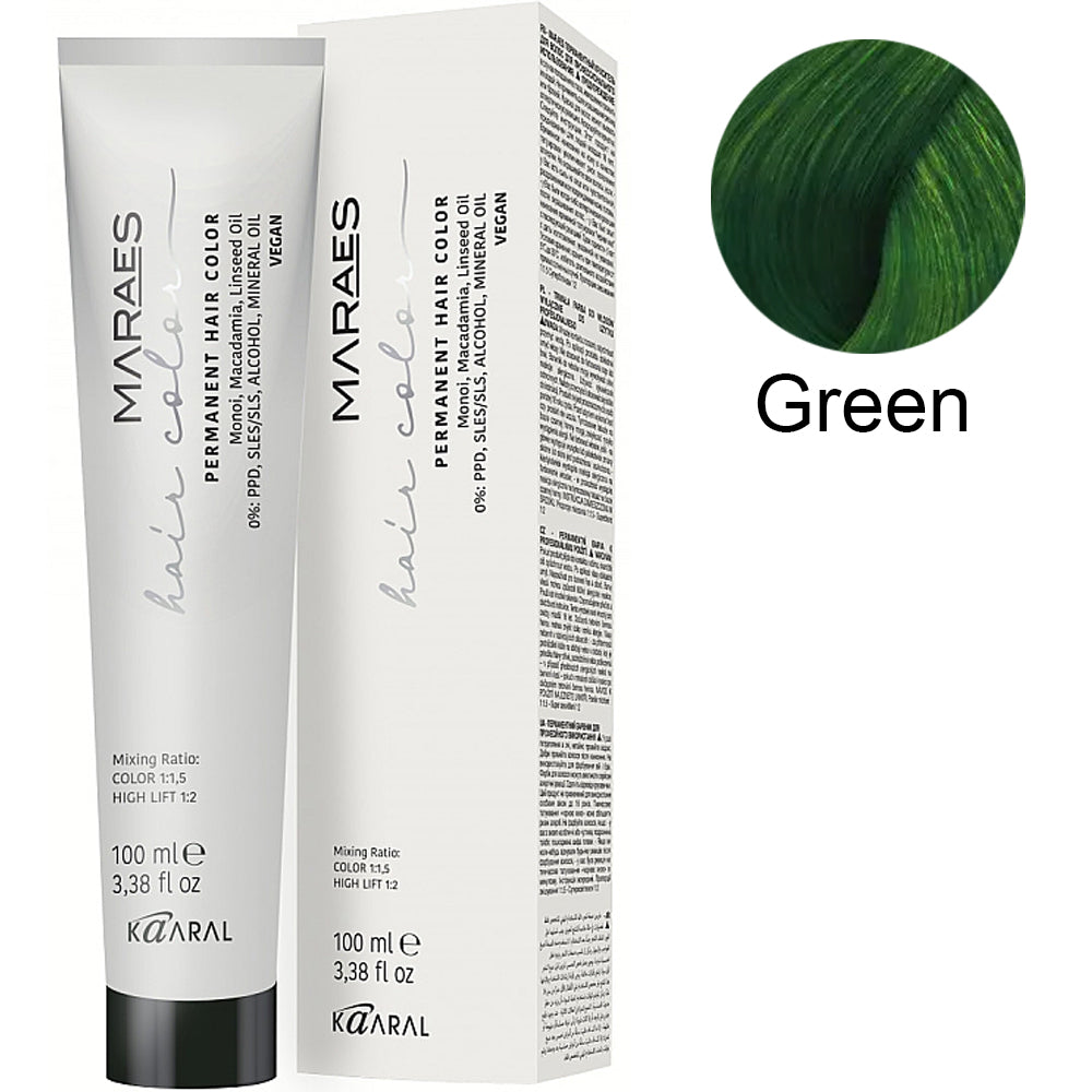 Kaaral Maraes Vegan Permanent Hair Color 100 ml - Перманентна фарба для волосся 100 мл