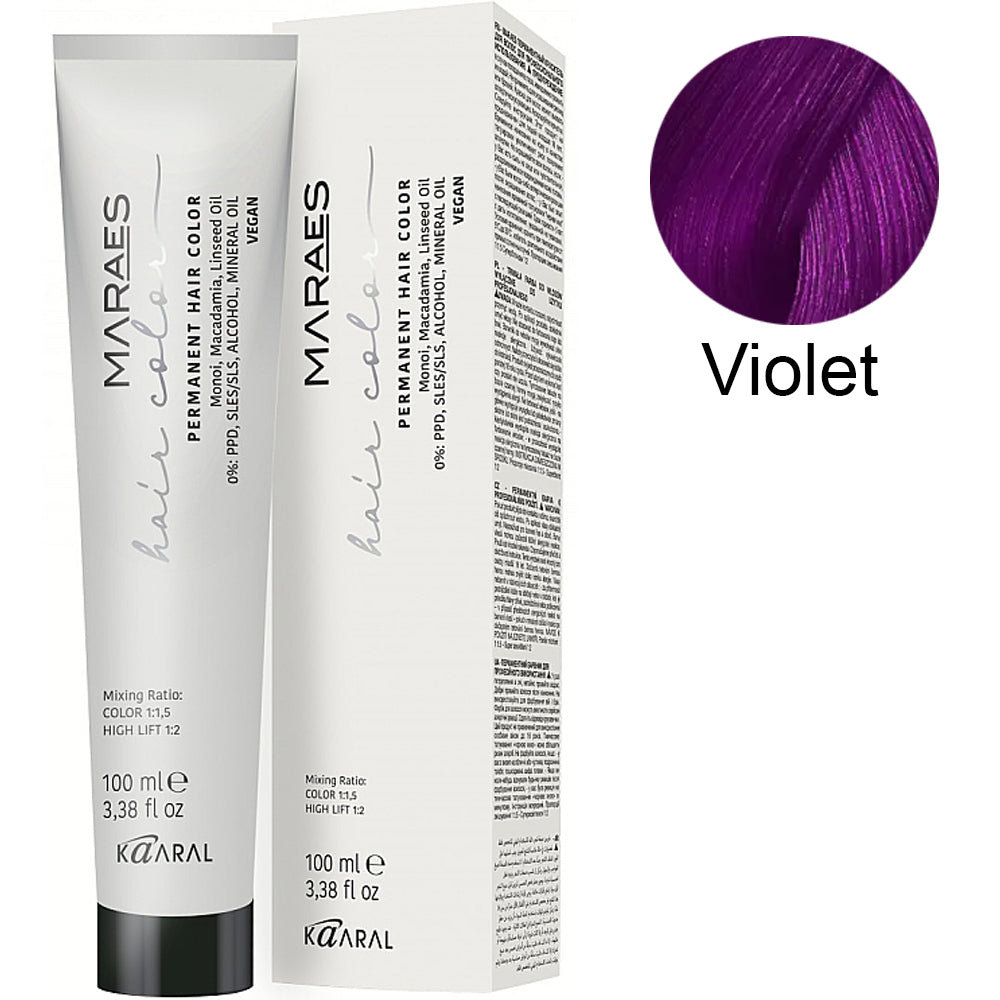 Kaaral Maraes Vegan Permanent Hair Color 100 ml - Перманентна фарба для волосся 100 мл