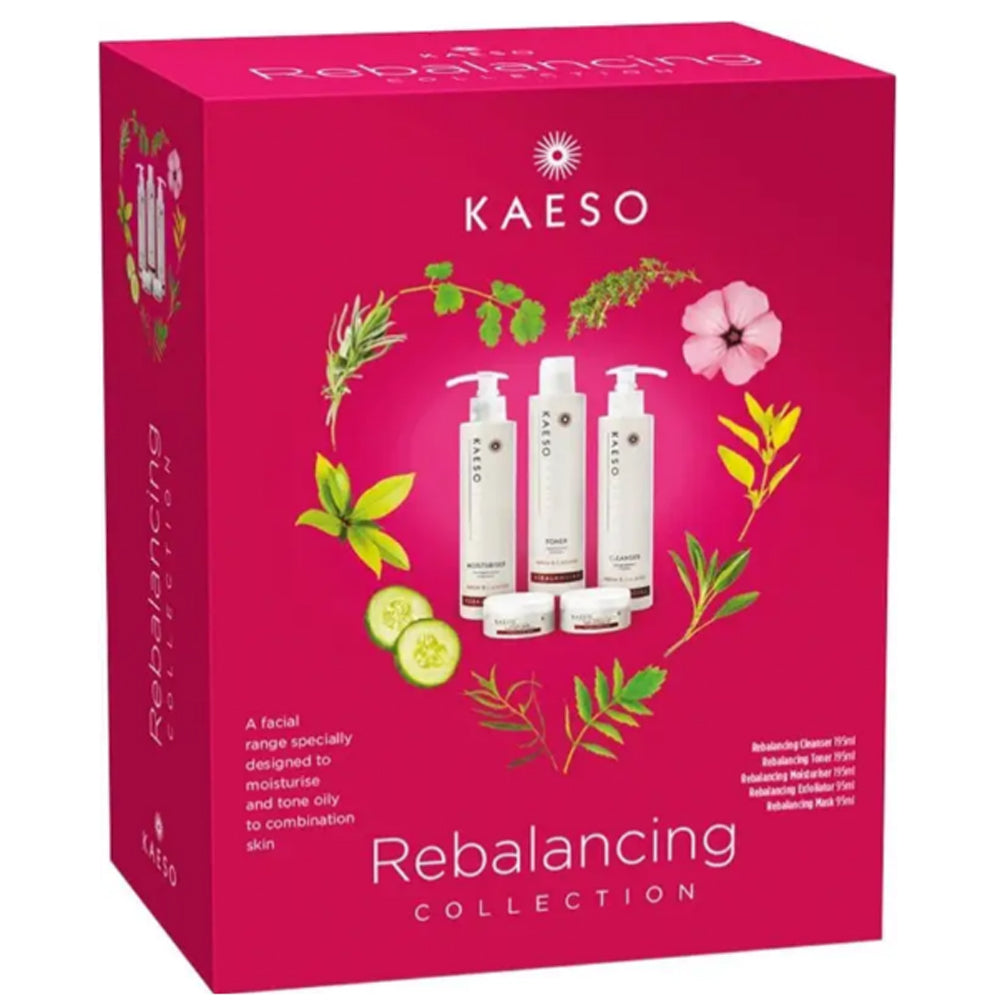 Набор подарочный для жирной и комбинированной кожи - Kaeso Rebalancing Collection