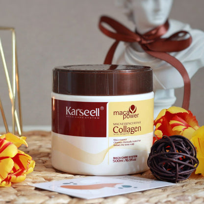 Колагенова маска для волосся - Karseell Maca Power Essence Collagen Mask