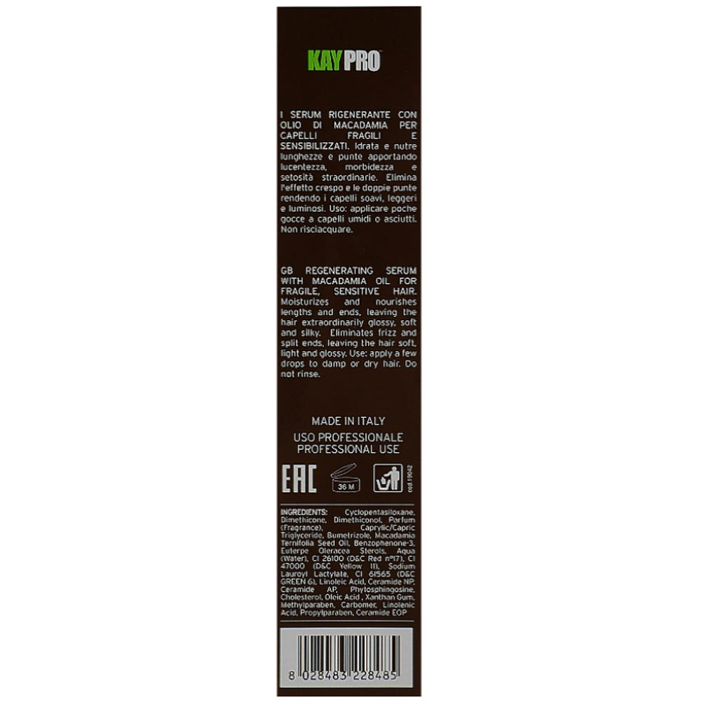KayPro Macadamia Regenerating Serum – Сироватка зволожуюча з олією макадамії