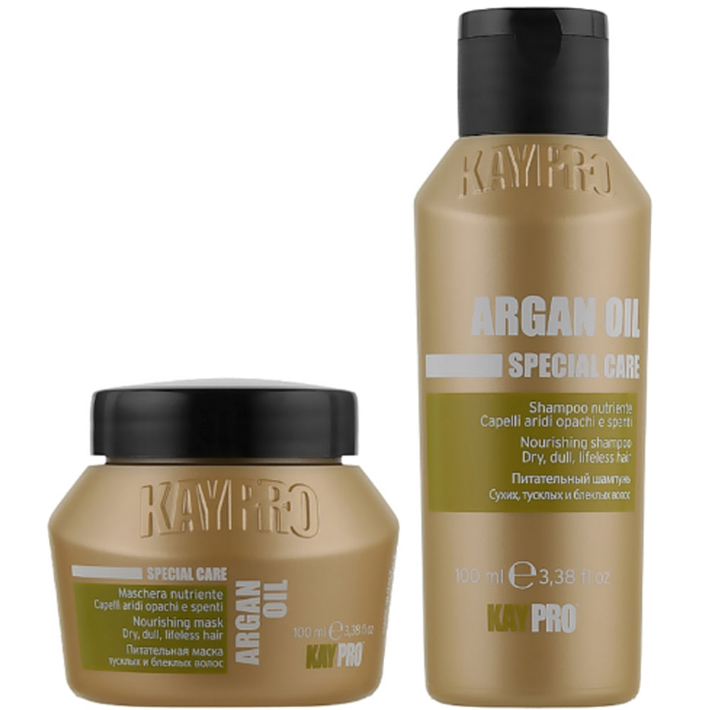 Набір живильний для волосся - KayPro Argan Oil Kit