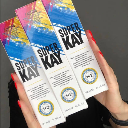Крем-фарба для волосся з вмістом ультрафлексу 180 мл - KayPro Super Kay 5