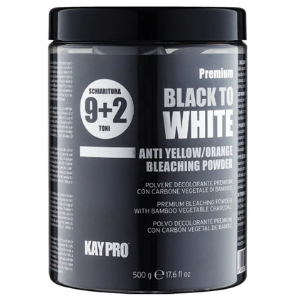 Пудра освітлювальна 9+2 (до 11 рiвней) - Kaypro Premium Black To White