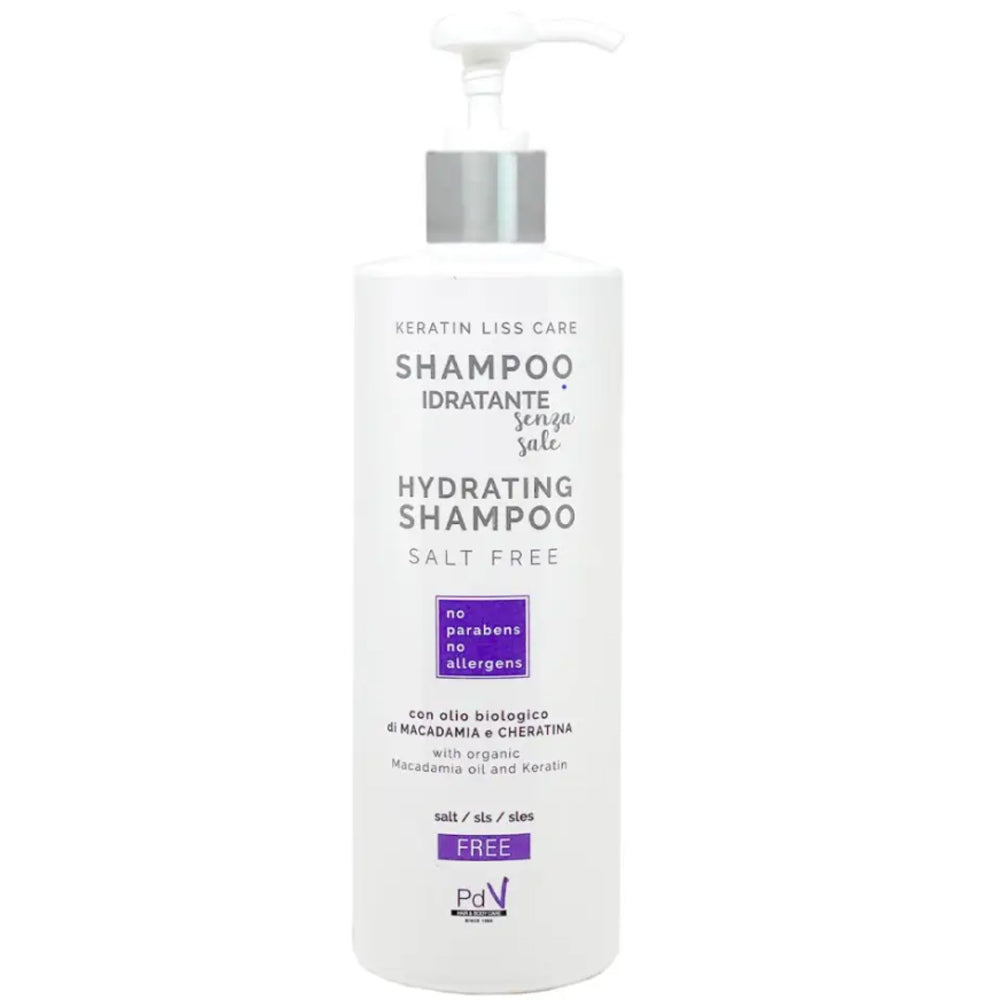 Безсульфатний відновлюючий шампунь без солі - Punti di Vista Keratin Liss Care Hydrating Shampoo