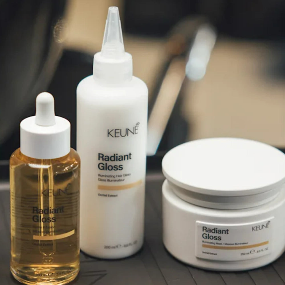Кондиціонуючий засіб для посилення блиску тьмяного волосся - Keune Radiant Gloss 2