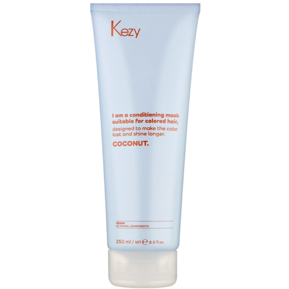 Кондиціонуюча маска для фарбованого волосся - Kezy Coconut