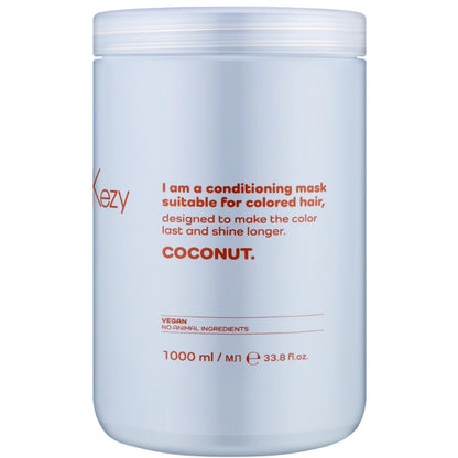 Кондиціонуюча маска для фарбованого волосся - Kezy Coconut 1000 мл