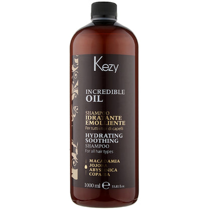Шампунь зволожуючий для волосся - Kezy Incredible Oil Hydrating Shampoo