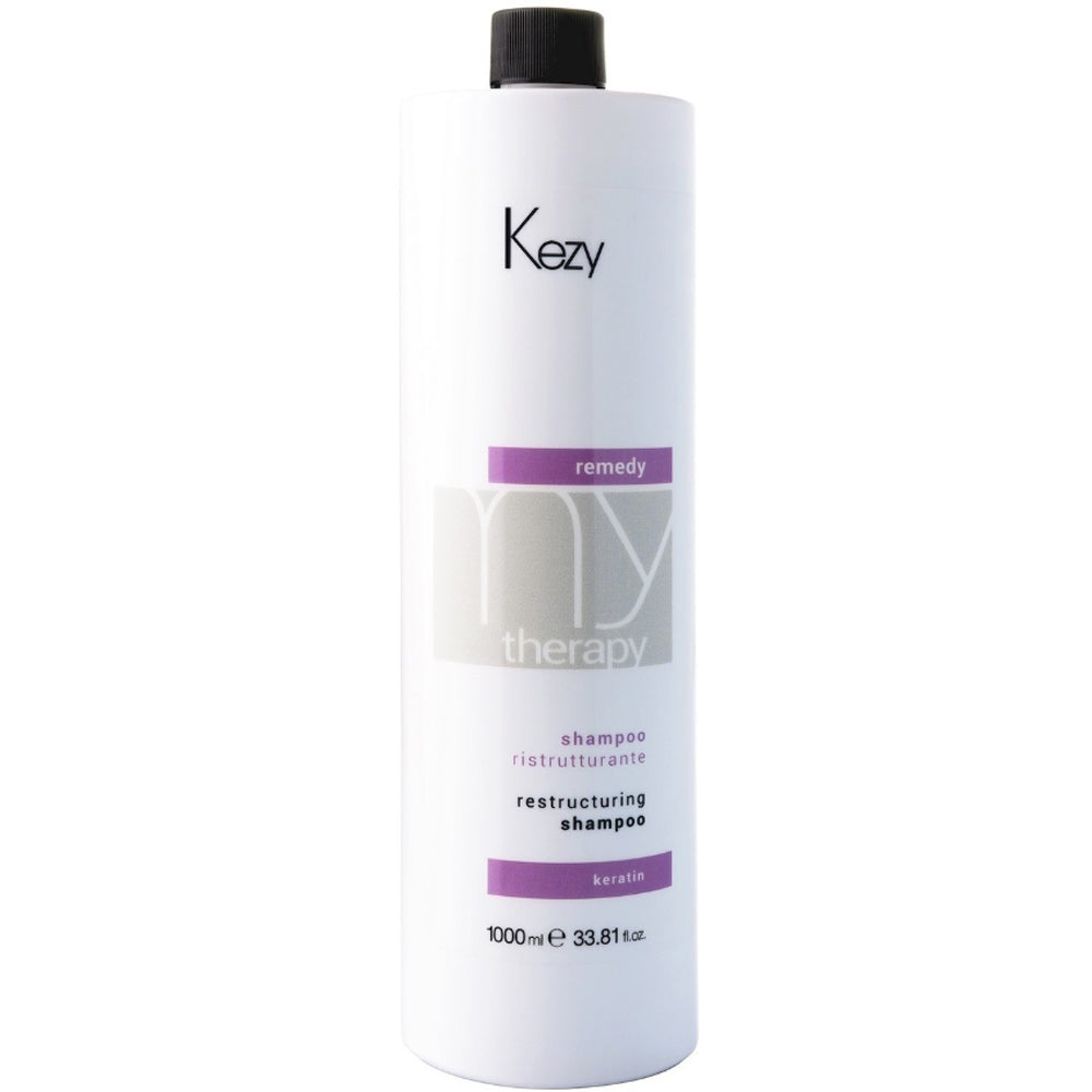 Відновлюючий шампунь для волосся з кератином - Kezy Remedy Restructuring Shampoo