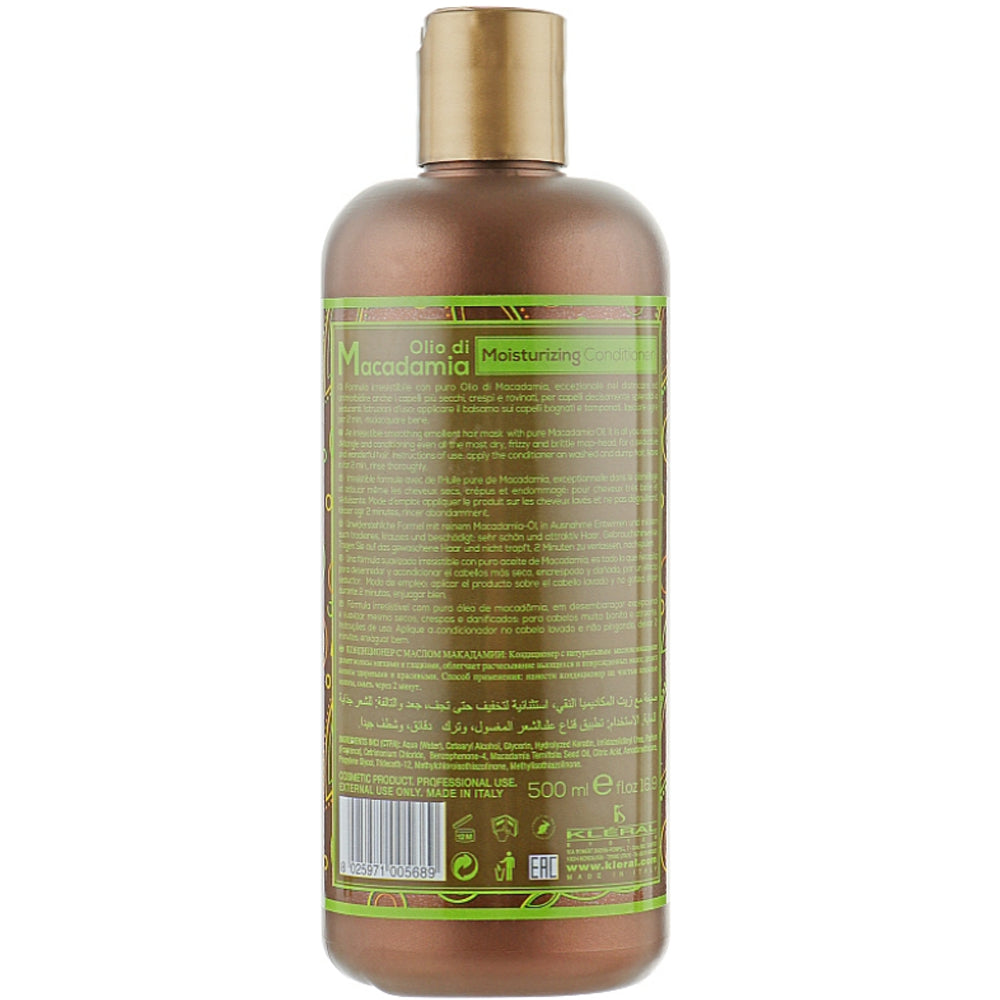 Kleral System Macadamia Hydrating Conditioner - Увлажняющий кондиционер с маслом макадамии