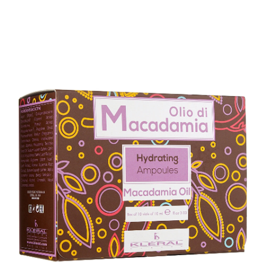Ампулы для увлажнения волос - Kleral System Macadamia Hydrating Ampoules