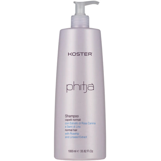 Шампунь для нормального волосся - Koster Phitja Rosehip & Flaxseed Shampoo
