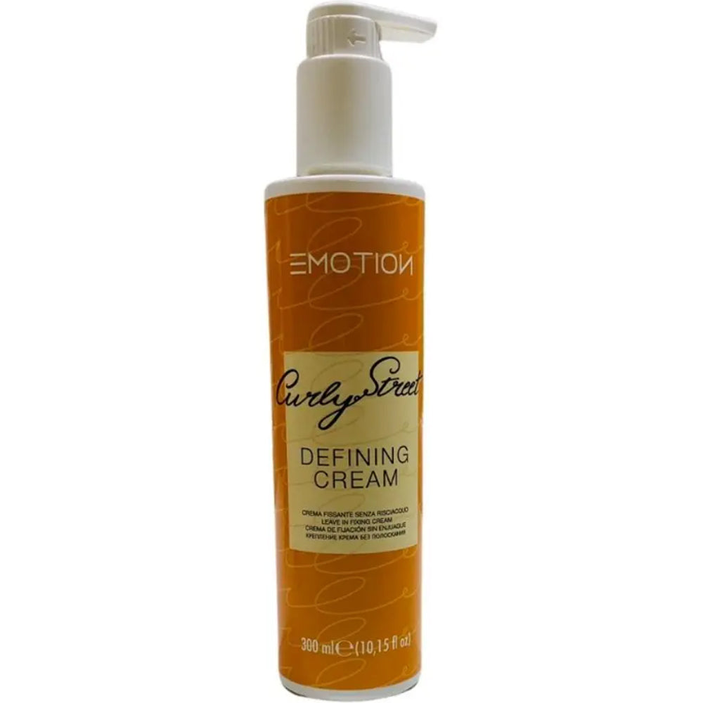 Зміцнюючий крем для кучерявого волосся - Krom Emotion Curly Street Modeling Cream