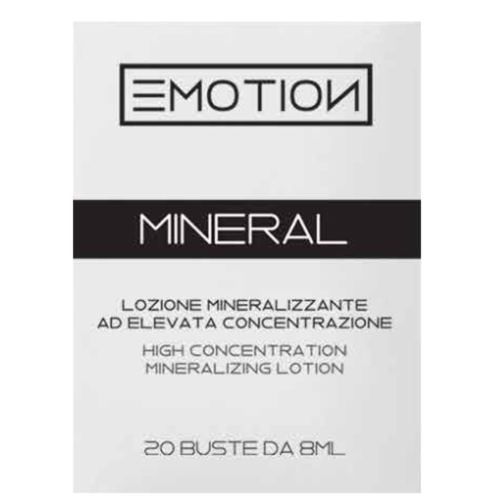 Мінеральний лосьйон для реконструкції і захисту волосся - Krom Emotion Mineral 20 Bustine