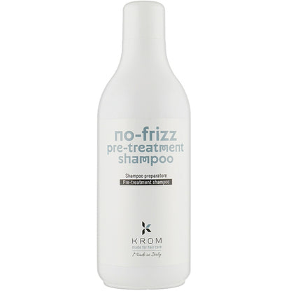 Шампунь для попередньої обробки волосся - Krom No-Frizz Shampoo