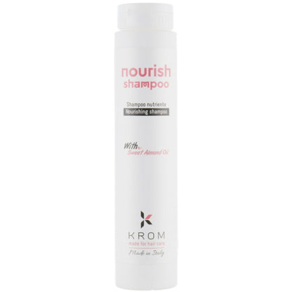 Живильний шампунь з екстрактом солодкого мигдалю - Krom Nourish Shampoo