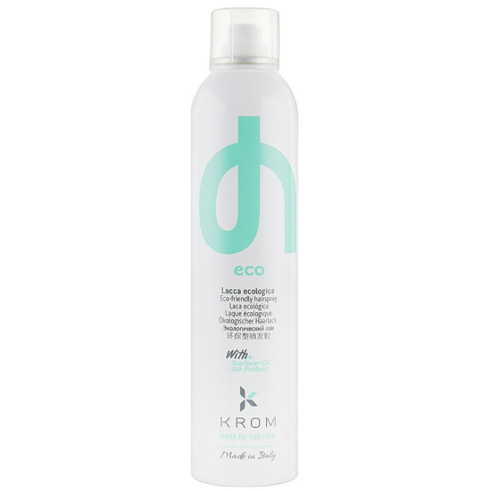 Еко-лак без газу, з олією соняшника та протеїнами шовку - Krom Styling Eco-Spray