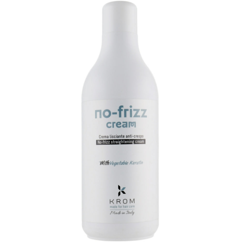 Крем випрямляючий з рослинним кератином - Krom No-Frizz Cream
