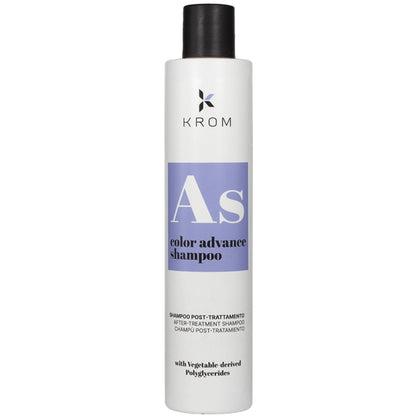 Шампунь поддерживающий цвет с полиглицеридами растительного происхождения - Krom Color Advance Shampoo