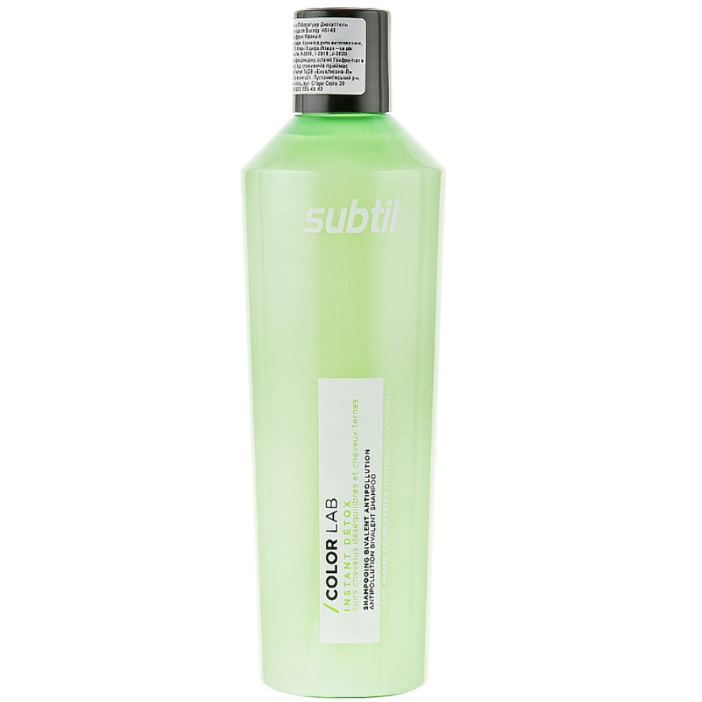 Шампунь жирные корни сухие кончики - Laboratoire Ducastel Subtil Color Lab Instant Detox Antipollution Bivalent Shampoo