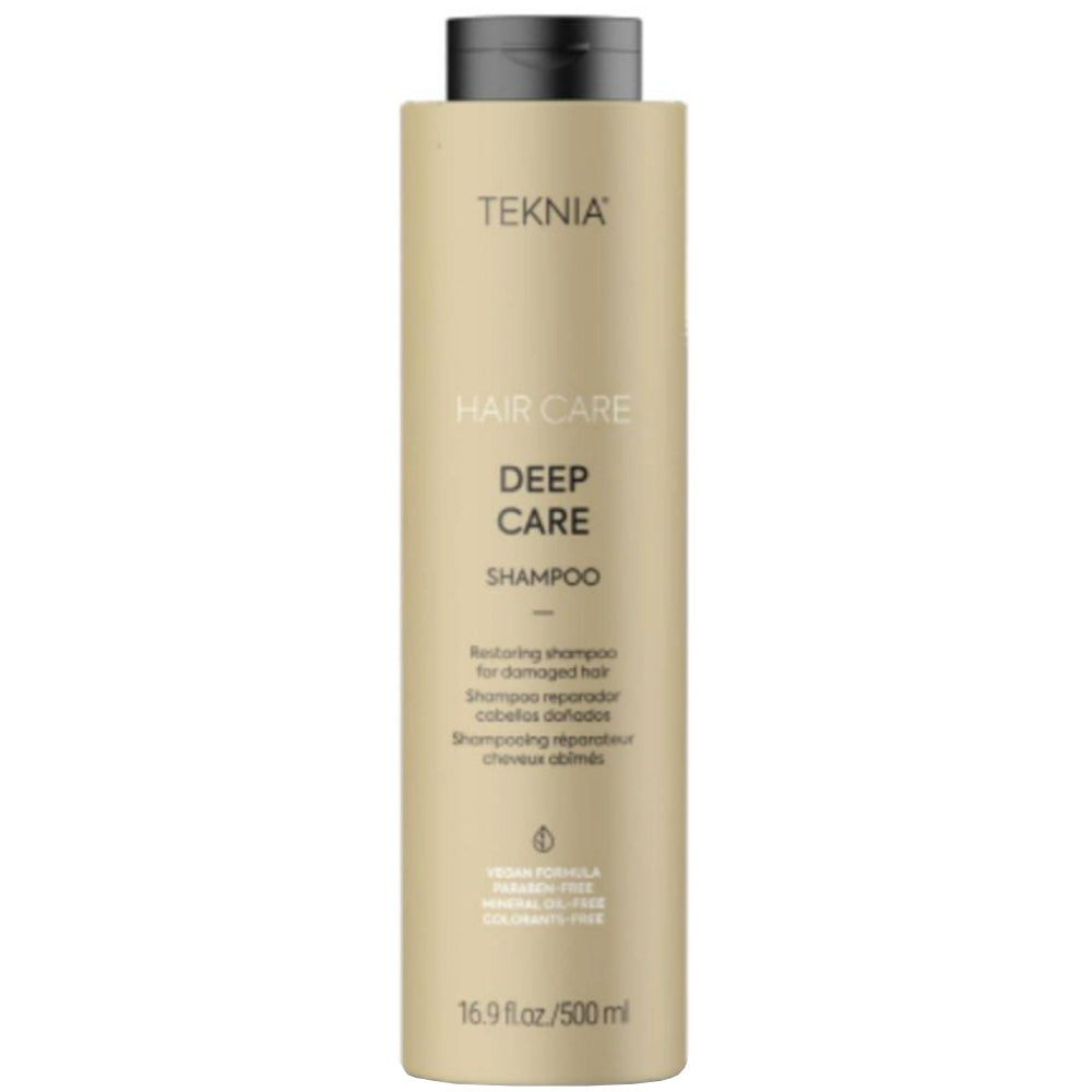 Восстанавливающий шампунь для поврежденных волос - Lakme Teknia Deep Care Shampoo