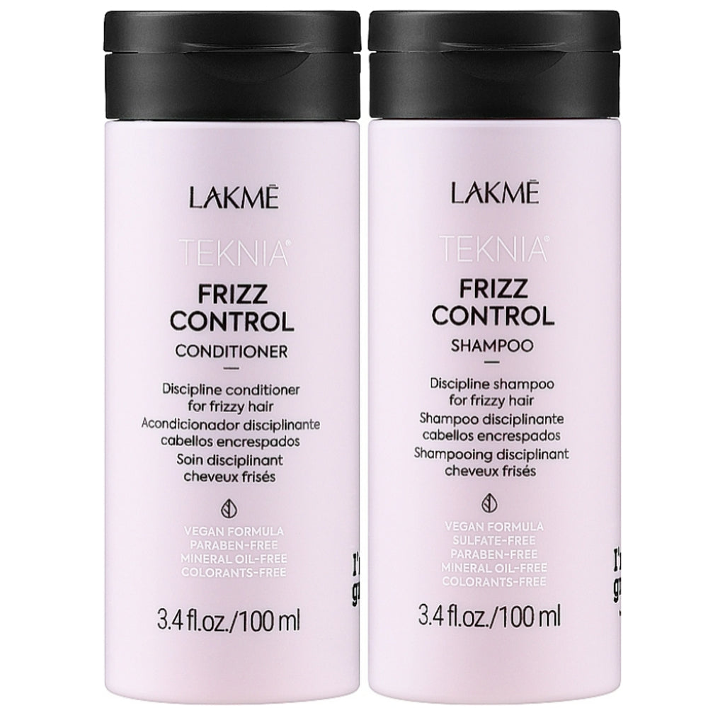Дорожній набір для дисциплінування волосся - Lakme Teknia Frizz Control Travel Pack