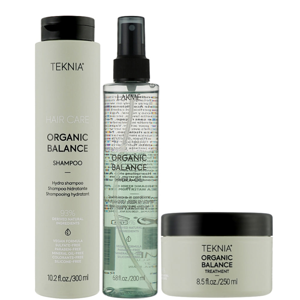 Набор для всех типов волос - Lakme Teknia Organic Balance Pack