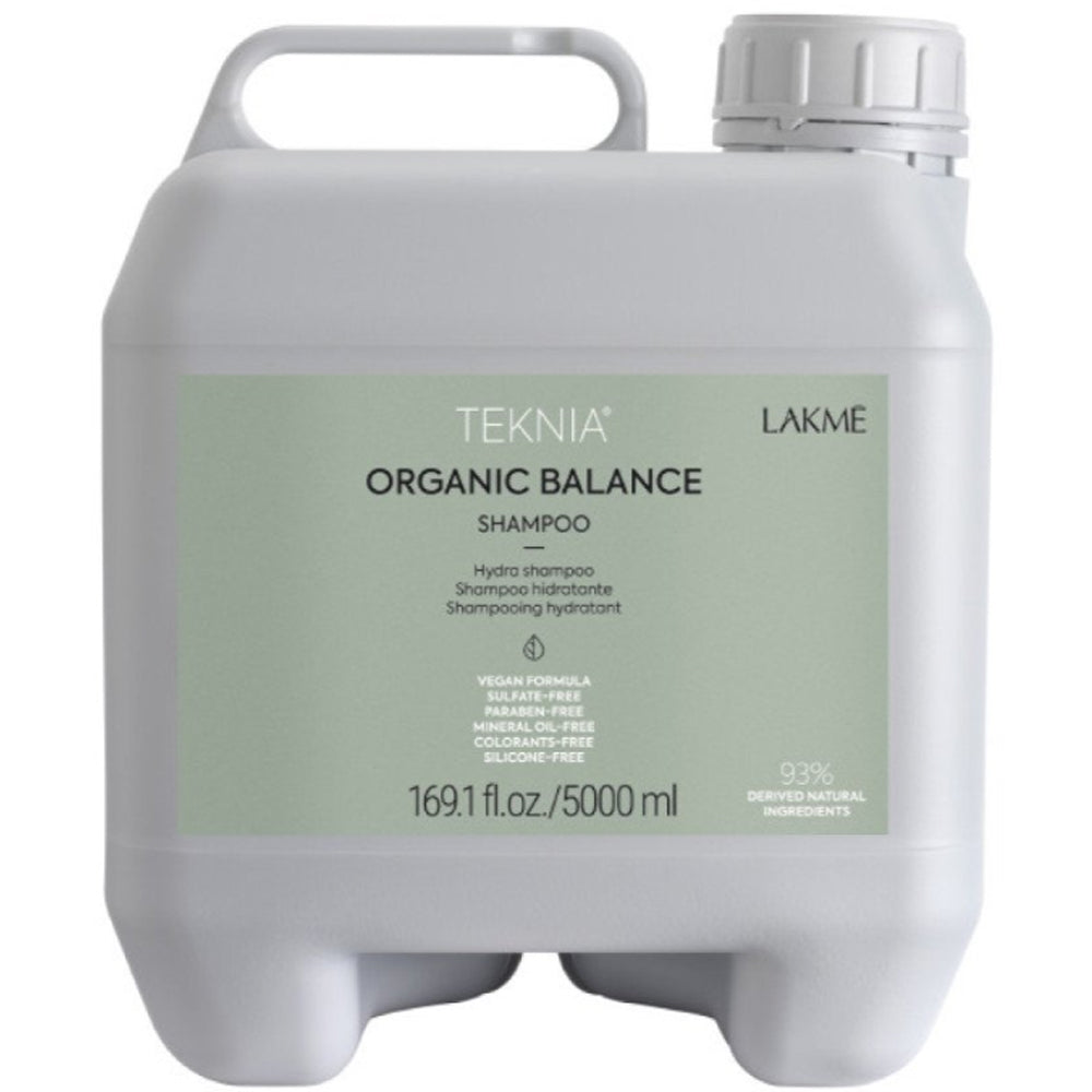 Шампунь зволожуючий для щоденного використання - Lakme Teknia Organic Balance 5000 мл