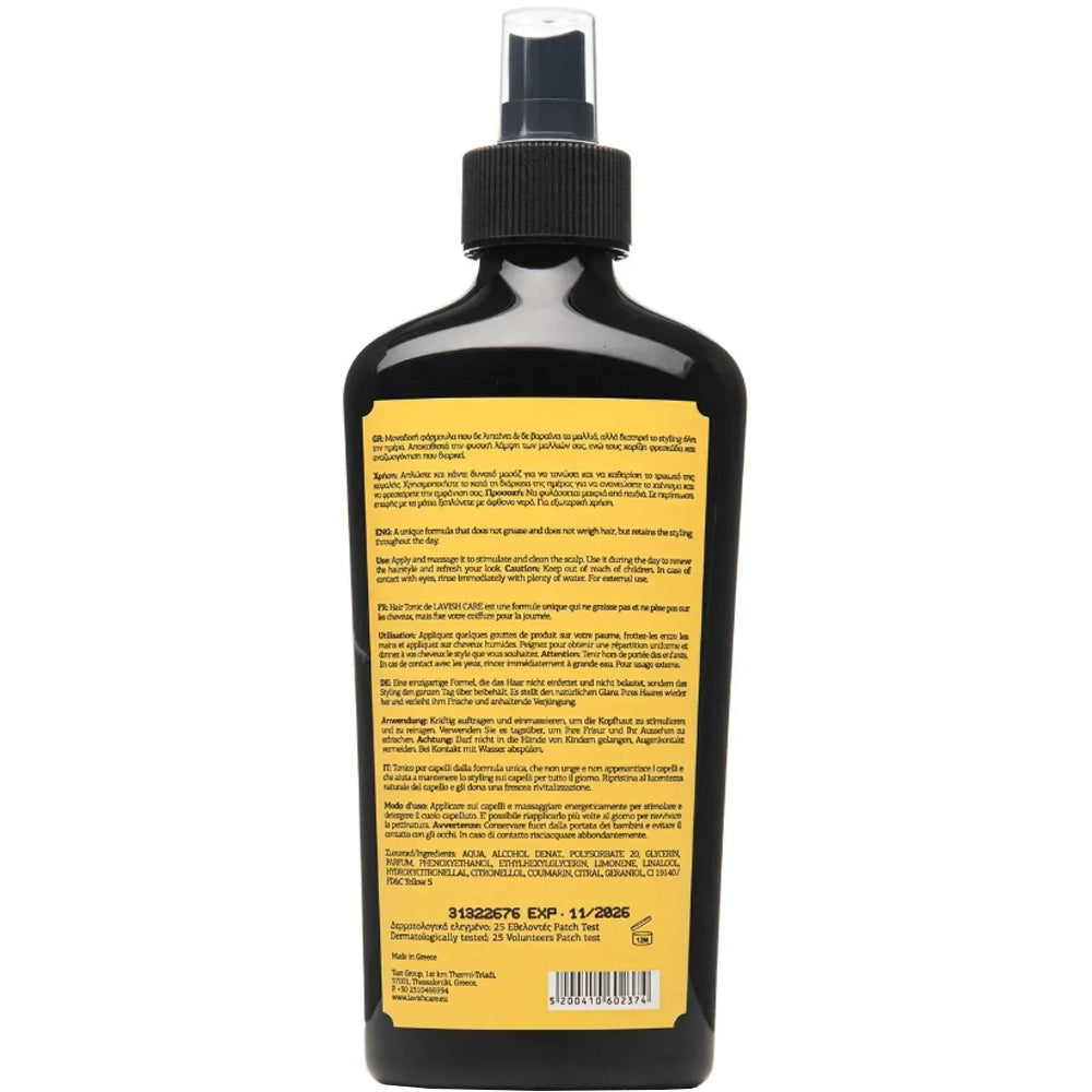 Тонік для догляду за волоссям - Lavish Care Hair Tonic склад