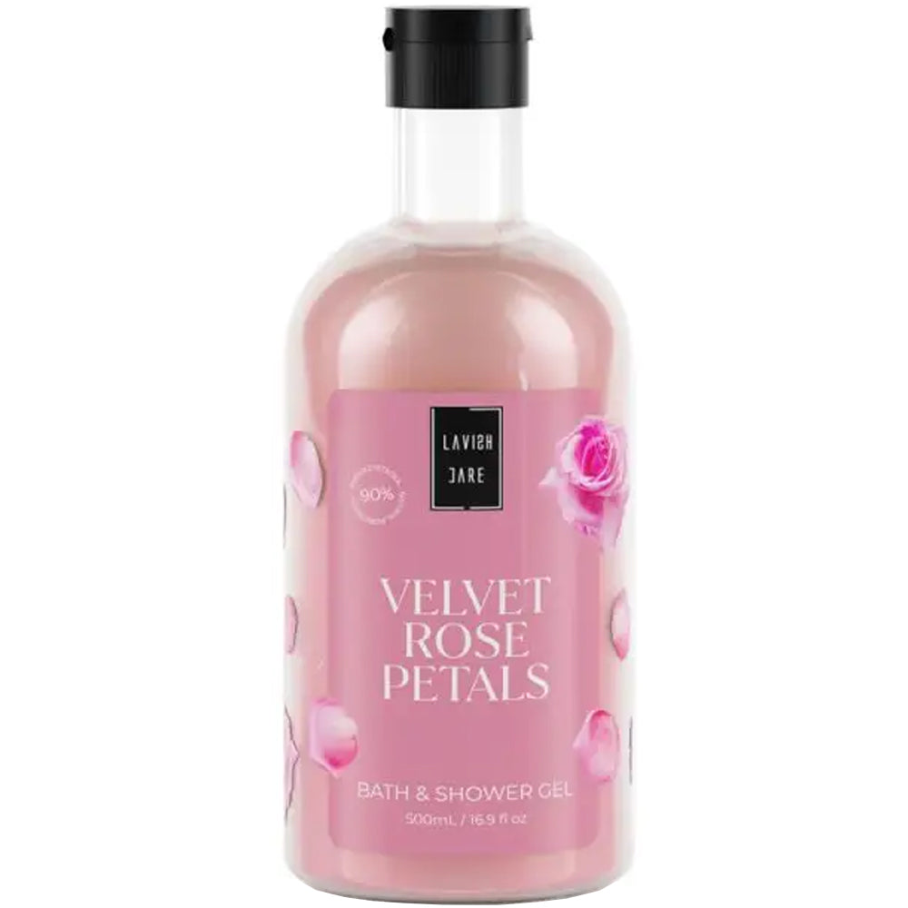 Гель для душа с ароматом розы - Lavish Care Shower Gel Velvet Rose Petals