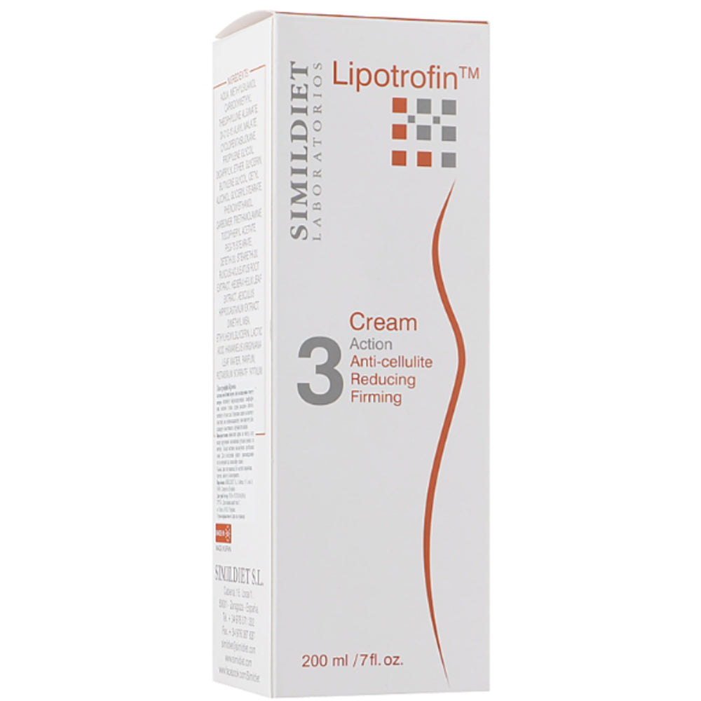 Simildiet Laboratorios Lipotrofin Crema - Антицелюлітний крем, який поліпшує тонус шкіри