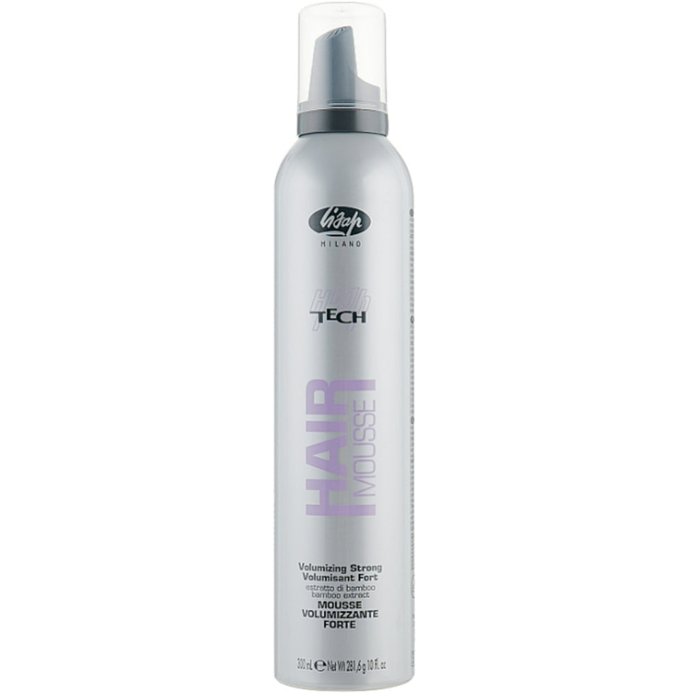 Lisap High Tech Hair Mousse Volumizing Strong - Пена-мусс сильной фиксации